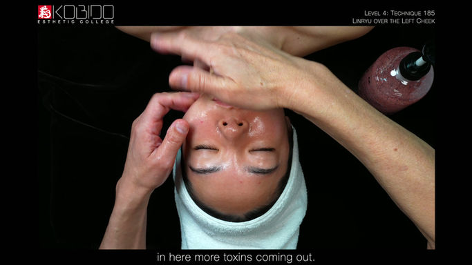 Technique 185: Linryu over the Left Cheek